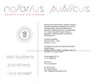 Tablet Screenshot of notarius-publicus.com